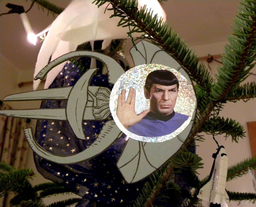 Spock űrhajó karácsony