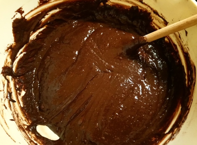 nutellás csokis brownie