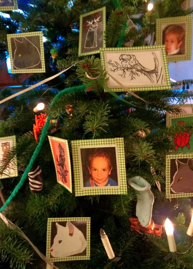 karácsonyfa gyerekrajzok